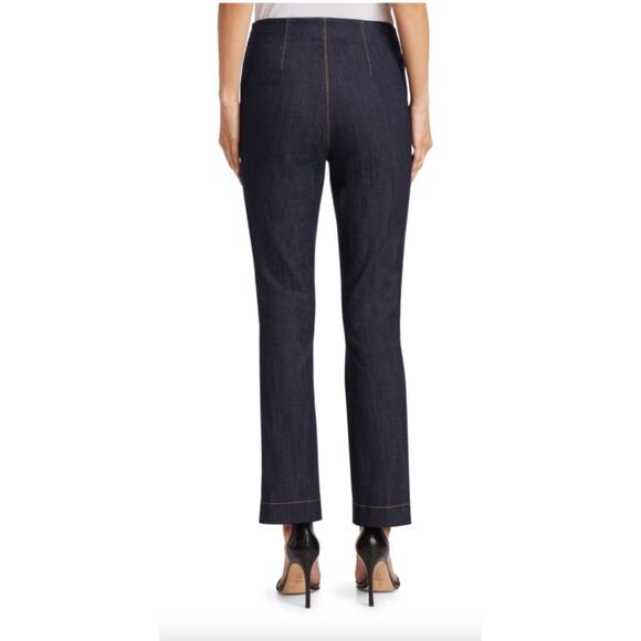 COPY - CINQ À SEPT Chantal Denim Sailor Ankle Jeans Size 4 - Picture 4 of 11